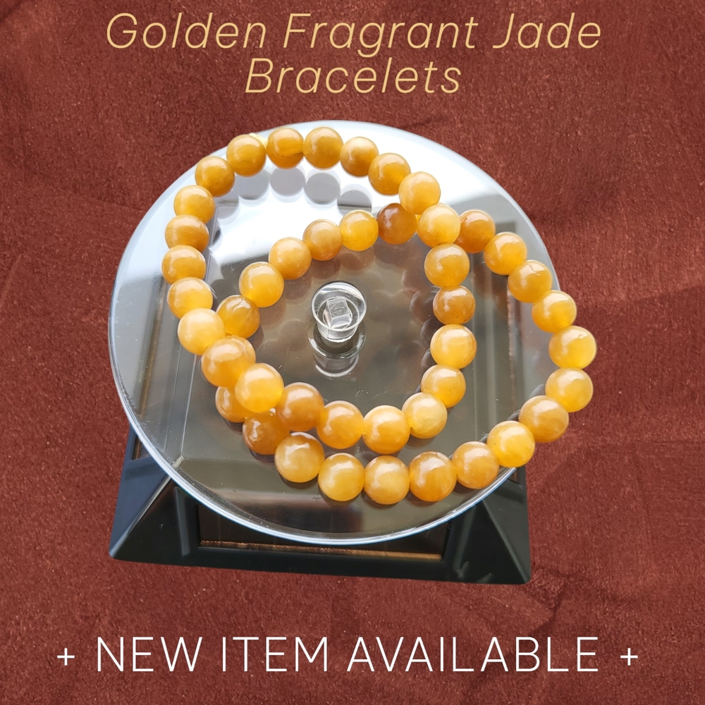 Golden Jade Bracelets